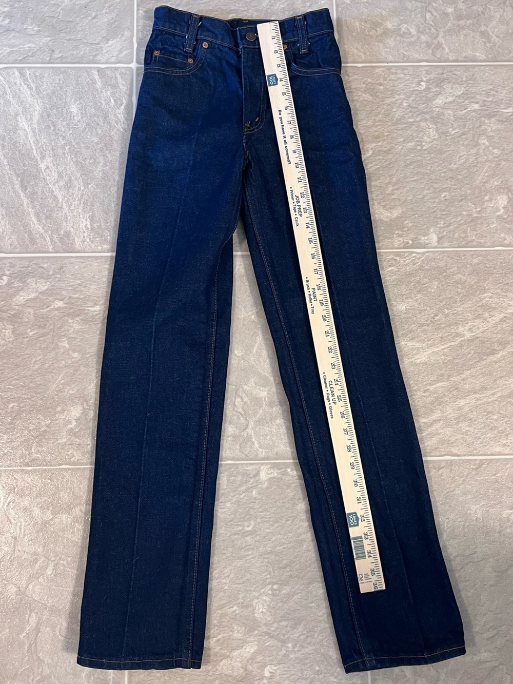 VTG 1983 Levi’s 31305 Red Tab Jeans Made In USA Paper Tag 12 Regular 25 - Picture 6 of 11